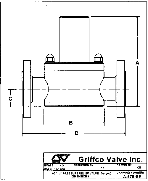 GRIFFCO VALVE PRG155-AF