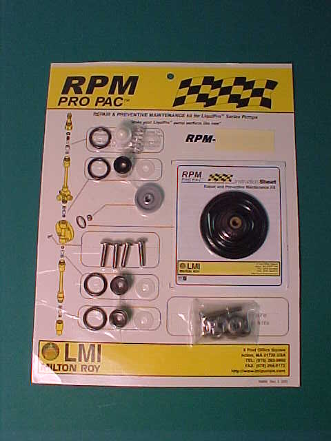 LMI SPARE PARTS KIT RPM-812