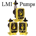 LMI Milton Roy metering pumps